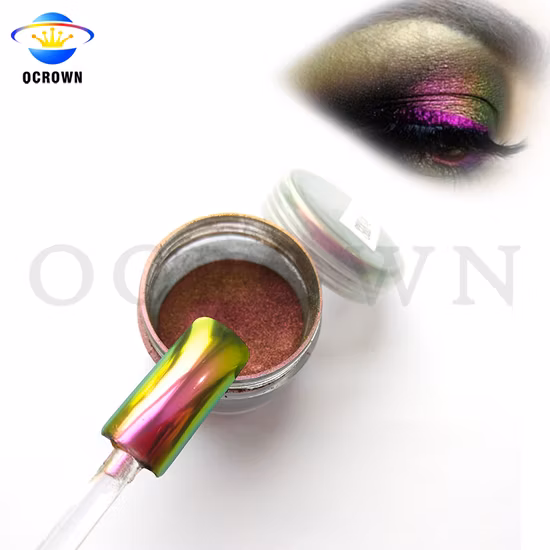 Heißer Verkauf Chamäleon Perlglanzpigment Farbwechsel Lidschatten Pulver Schimmer Pigment
