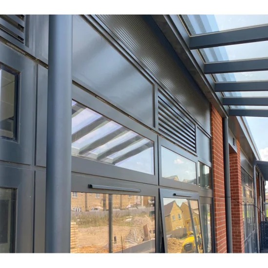 Fassadentechnik-Zwischenwand-Aluminiumgitter-entfernbarer Sonnenschutz verzierte Trennwände